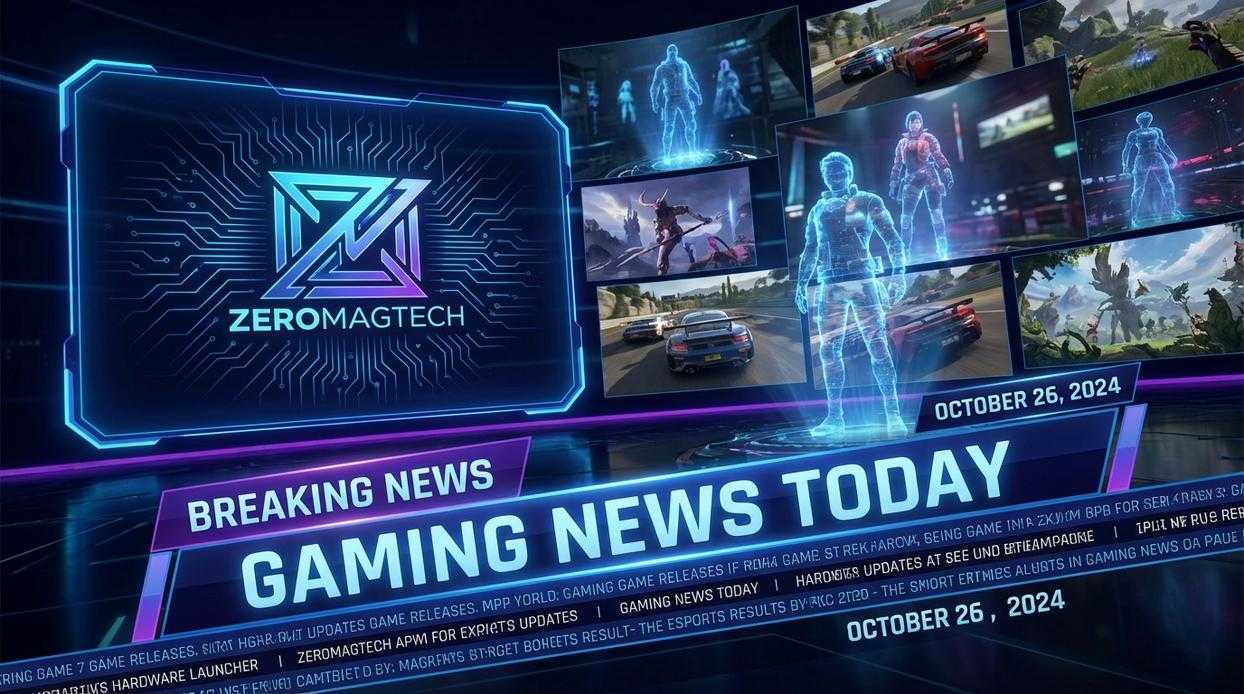 Gaming News Today Zeromagtech