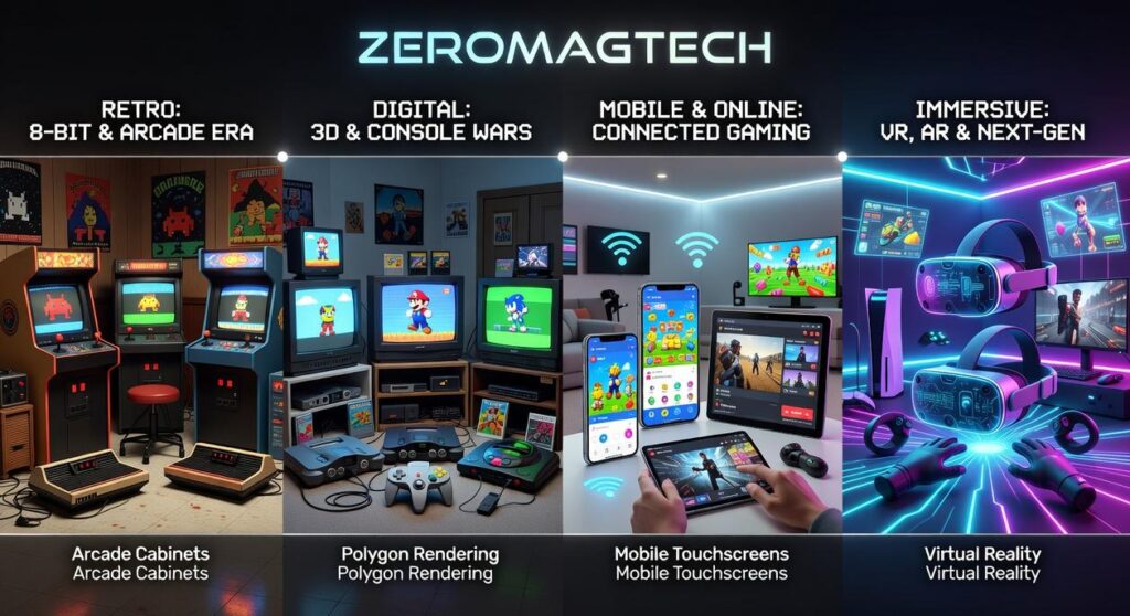how gaming has evolved zeromagtech