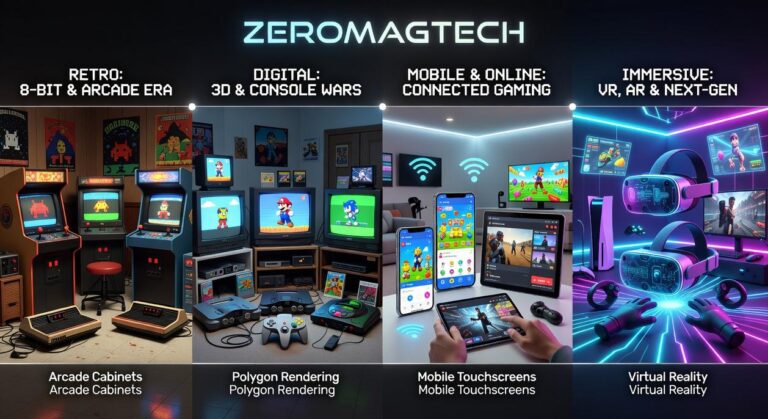 how gaming has evolved zeromagtech